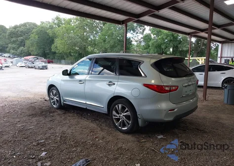 2013 Infiniti Jx35 z USA, uszkodzony, nr VIN 5N1AL0MN2DC345242
